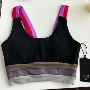 Lanston Sport Colorblock Sports bra